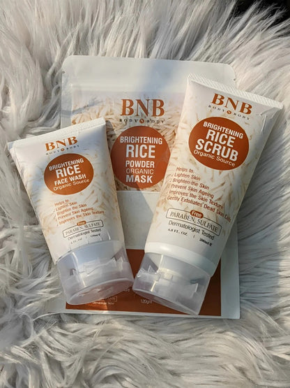 BNB Brightening Rice Glow FACIAL KIT