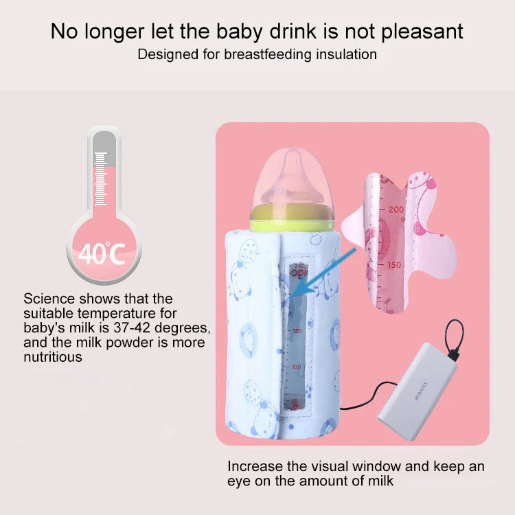 Portable Usb Baby Bottle Warmer